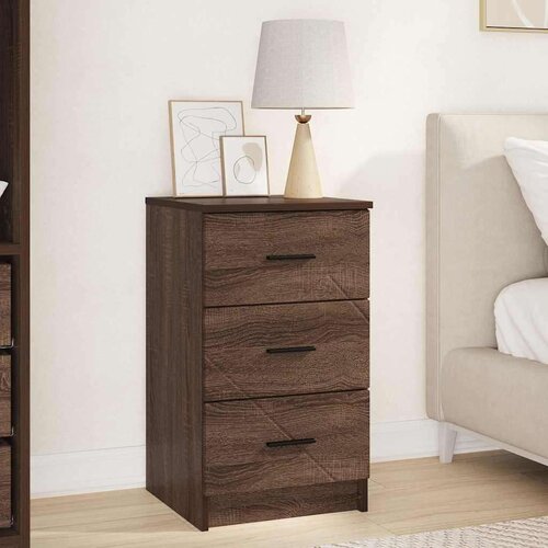 vidaXL Noćni ormar Smeđi hrast 38 x 38 x 66 cm Konstruirano drvo Cene