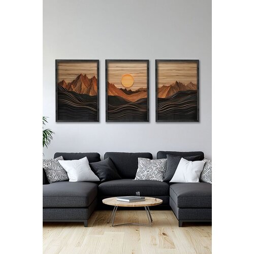 Wallity slika Ersy3Syhcrv63, 3 dela, 34 x 49 cm Slike