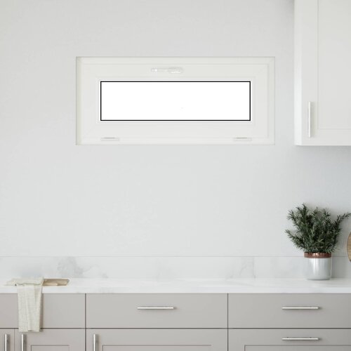  Prozor za podrum RISOR 90 x 40 cm PVC i staklo Bijela Cene