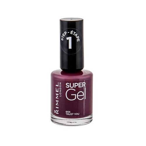 Rimmel London Super Gel STEP1 gel lak za nohte 12 ml odtenek 054 Trust You Slike