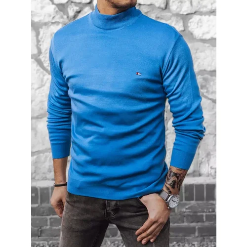 DStreet Sweter męski niebieski DStreet Sweter męski niebieski