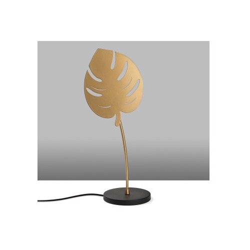 Opviq Stona lampa Leaf-15325, Zlatno-crna Slike