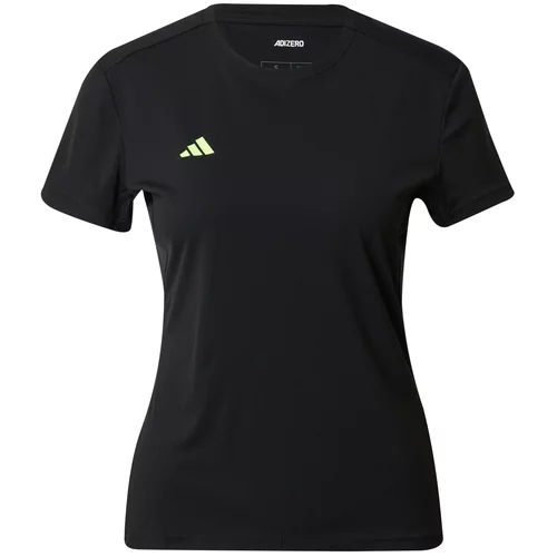 Adidas Majica 'Adizero Essentials' črna / bela