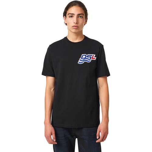 Diesel T-shirt - TJUSTB83 TSHIRT black Slike