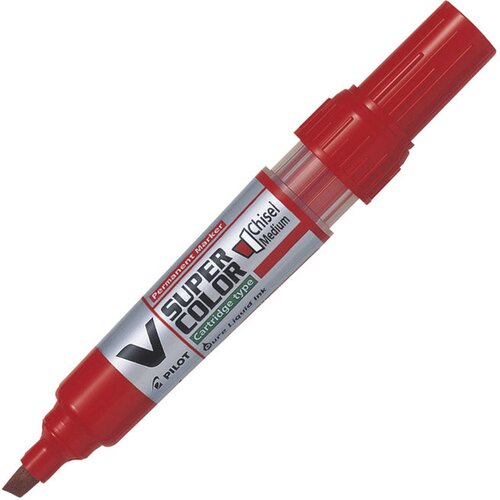 Marker permanentni 1,4-4,8mm klinasti vrh v super color begreen pilot sca-vsc-mc-bg crveni Cene