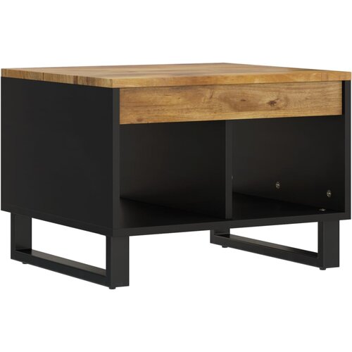 Maison Chic Klubska mizica - kavna mizica - Nizka mizica 55x50x40 cm trden mangov les, (21754775) Cene