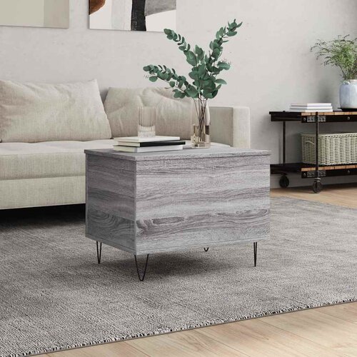  Stolić za kavu boja hrasta 60 x 44,5 x 45 cm konstruirano drvo Cene