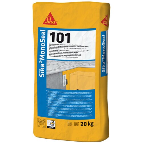 Sika Monoseal 101 1K Gotova cementna sme&amp;scaron;a za kupatila, 20kg Slike