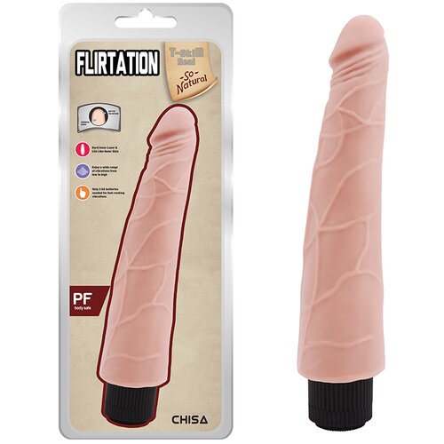 Chisa mekani realistični vibrator Flirtation Flesh Slike
