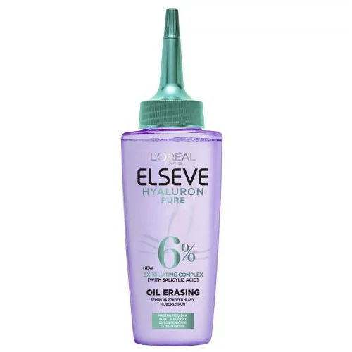 L'Oréal Paris Elseve Hyaluron Pure Oil Erasing Scalp Serum serum za kosu masna kosa 102 ml za ženske