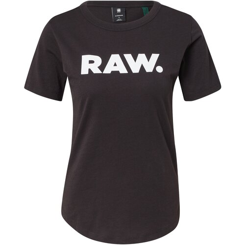G-star Raw Majica črna / bela Slike