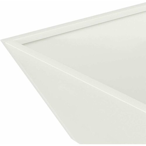  Vrtna saksija 5 pcs Bijelo 50 x 50 x 15 cm Čelična vrata Slike