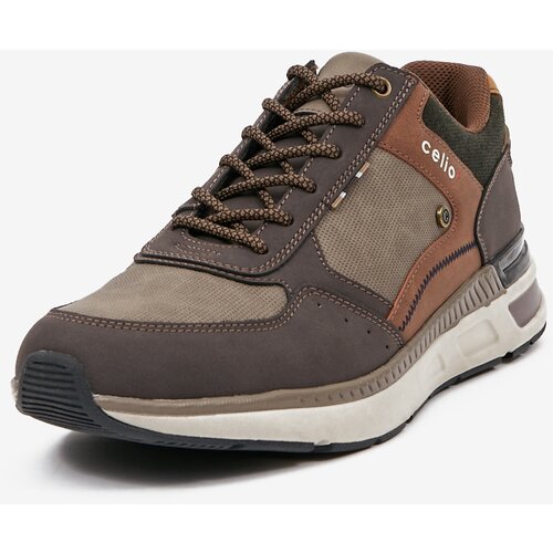 Celio Brown Leisure Sneakers - Men Slike
