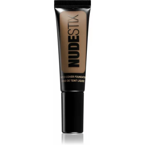 Nudestix Tinted Cover lahki tekoči puder s posvetlitvenim učinkom za naraven videz odtenek Nude 8 25 ml