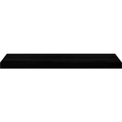 VidaXL Prozorske klupice 2 kom tamnosmeđe 80x30x2 cm masivne hrast Slike