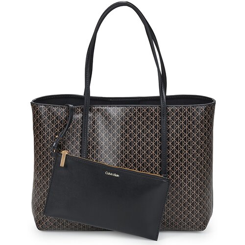 Calvin Klein Jeans Nakupovalne torbe AOP SMALL TOTE Črna Slike