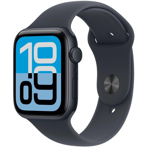 Apple Watch SE 3 [GPS 44mm] Smartwatch with Midnight Aluminium Case with Midnight Sport Band - M/L. Fitness and Sleep Trackers, Heart Rate Monitor, Always-On Display, Water Resistant Slike