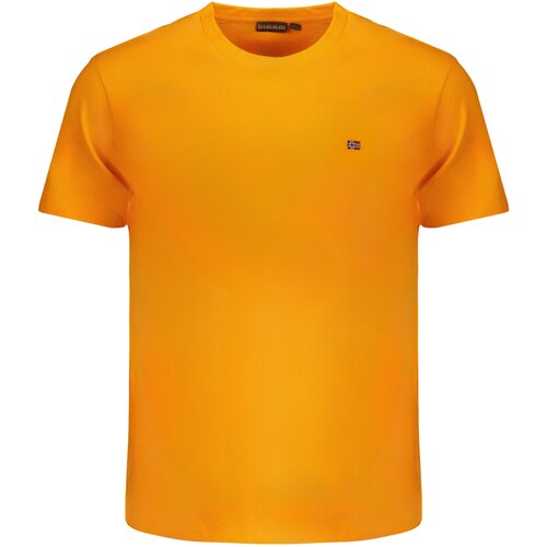 Napapijri MEN&amp;amp;#39;S SHORT SLEEVE T-SHIRT ORANGE Slike