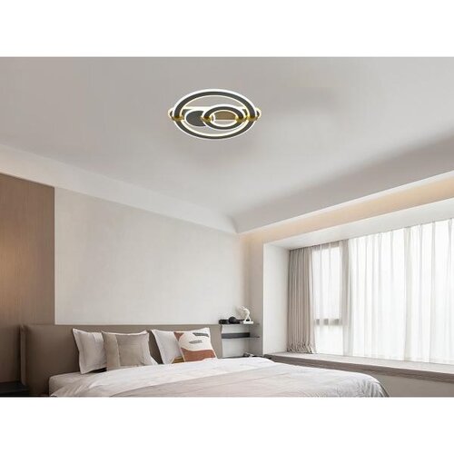 LED prigu&amp;scaron;iva plafonska svetiljka LED/120W/230V 3000-6500K + daljinski upravljač Slike
