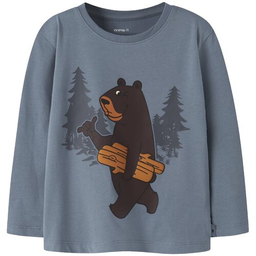 Name it majica DR 13260176_26_5 NMMOTTO 13260176_26_5 F modra 98 Slike