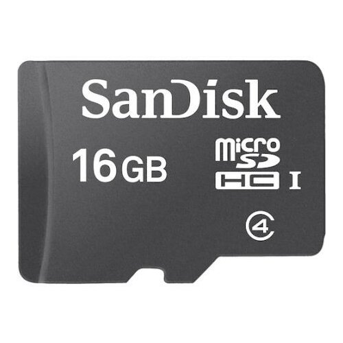Sandisk Micro SD 16GB + SD sdapter Mobile 66954 memorijska kartica Slike
