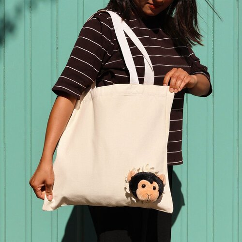 SUCK UK Tote Peeky Monkey Slike