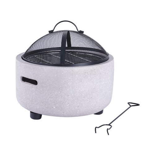 Bbq MEETING &ndash; Vrtno loži&scaron;te s poklopcem i potpiračem, 43x43x38,5 cm Cijene
