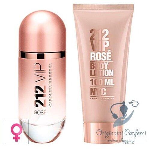 Carolina Herrera ženski 212 VIP Rose Set Cene
