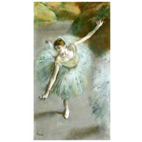 Fedkolor Reprodukcija slike Edgar Degas - Dancer in Green 55 x 30 cm