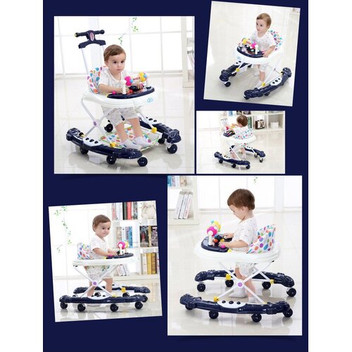  Tavalax 909T multifunkcionalna hodalica za bebe | 5 razina visine &amp;bull; LED glazba &amp;bull; tihi kotačići koji se okreću za 360&amp;deg; Slike