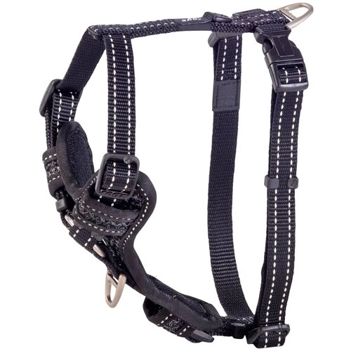Rogz control am za pse sa postavljenim grudnjakom m — obim grudi 32–52 cm crna Cene