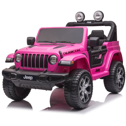  Licenciran avto na akumulator Jeep Rubicon DK-JWR555 - roza Cene
