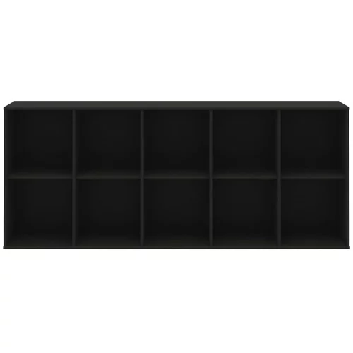 Hammel Furniture Črn modularni sistem polic 169x69 cm Mistral Kubus - Hammel Furniture