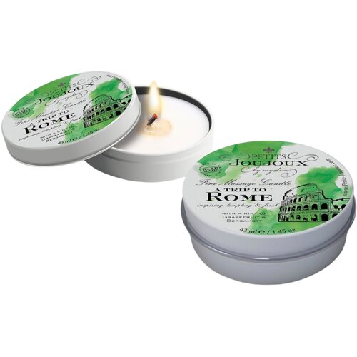 Petits JouJoux Rome - svijeća za masažu - grejpfrut-bergamot (43ml) Slike