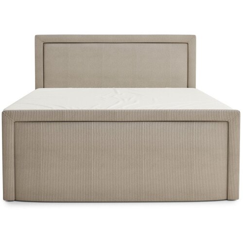 Maison de R&amp;ecirc;ve Bež boxspring krevet s prostorom za odlaganje 200x200 cm Fresco &amp;ndash; Slike