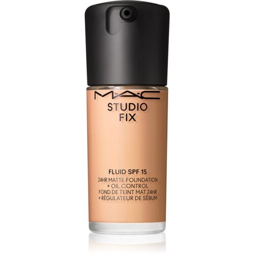 MAC Cosmetics Studio Fix Fluid SPF 15 24HR Matte Foundation + Oil Control matirajući puder SPF 15 nijansa N6.5 30 ml Slike