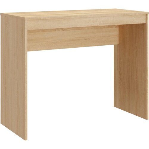 VidaXL Pisalna miza sonoma hrast 90x40x72 cm inženirski les, (20608841) Slike