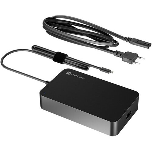 Natec CHARGER POWER SUPPLY GRAYLING USB-C 90W Slike