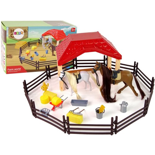  Set figura farme za konjušnicu koja češlja konje Cene