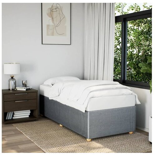 vidaXL Okvir za krevet svjetlosivi 90 x 200 cm od tkanine Cene