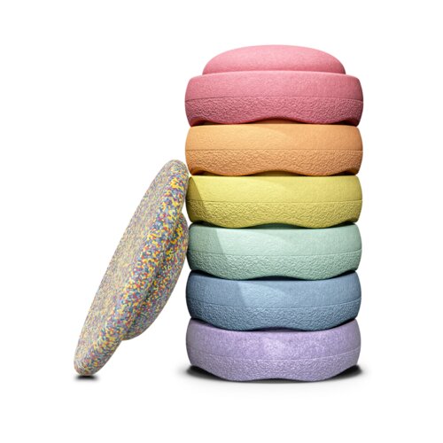 Stapelstein Rainbow Pastel Bundle 6+1 Slike