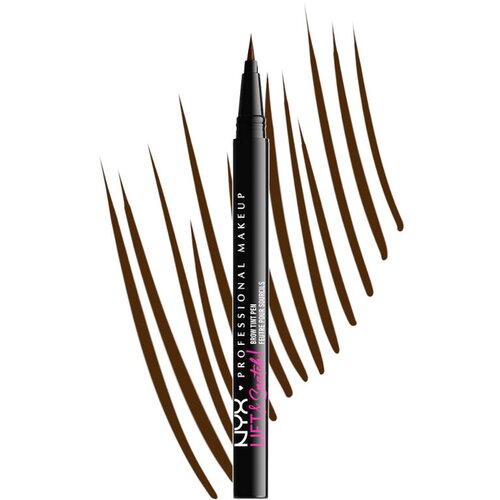 NYX Professional Makeup lift n snatch olovka za obrve 08 espresso Slike