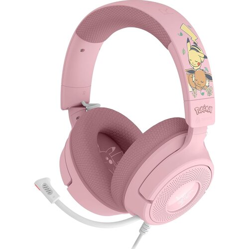 Razer Kraken V4 X Pokemon Pikachu &amp;amp; Eevee Edition žične USB slu&amp;scaron;alke Slike
