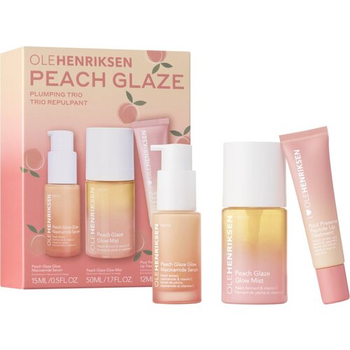 OLEHENRIKSEN Peach Glaze Plumping Trio set za njegu lica Cijene