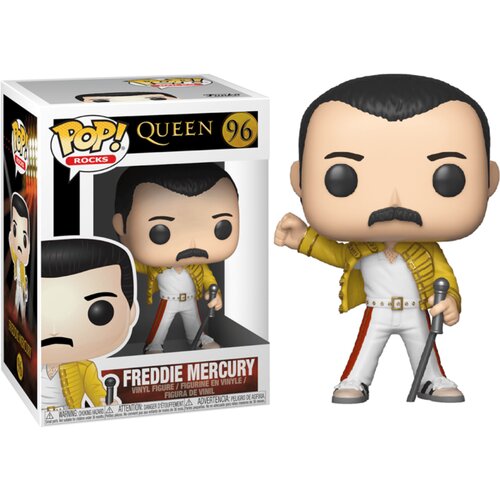 Funko POP ROCKS: QUEEN - FREDDY MERCURY WEMBLEY 1986 Slike