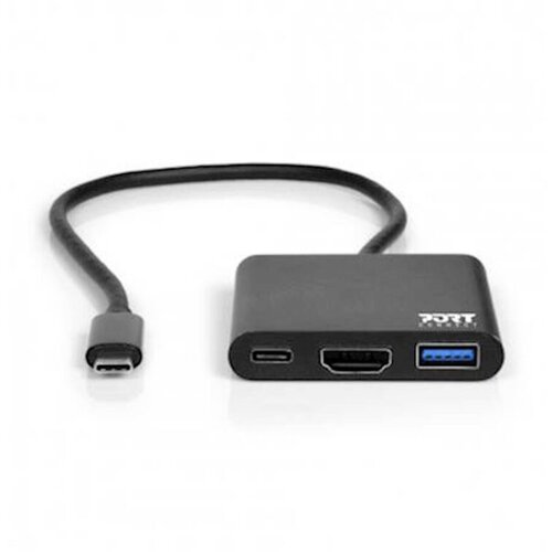 Port Designs Docking Station PORT mini USB-C, HDMI Slike