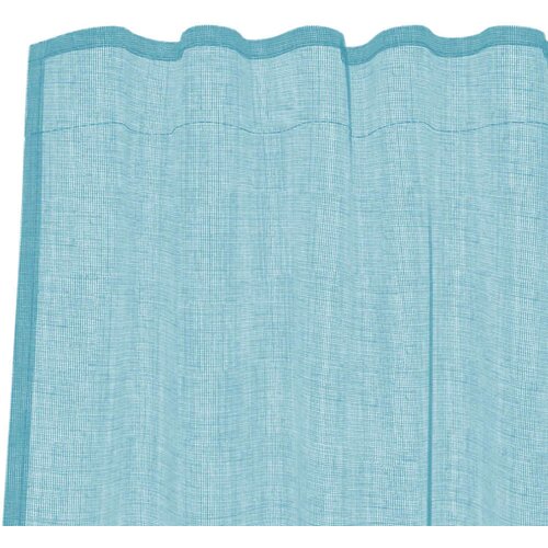 Voile zavjese s džepovima za &amp;scaron;ipke 2 kom tirkizne Tirkizna 140 x 140 cm Slike