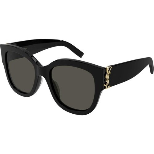 Saint Laurent SLM95/F 001 ONE SIZE (56) Črna/Siva Cene