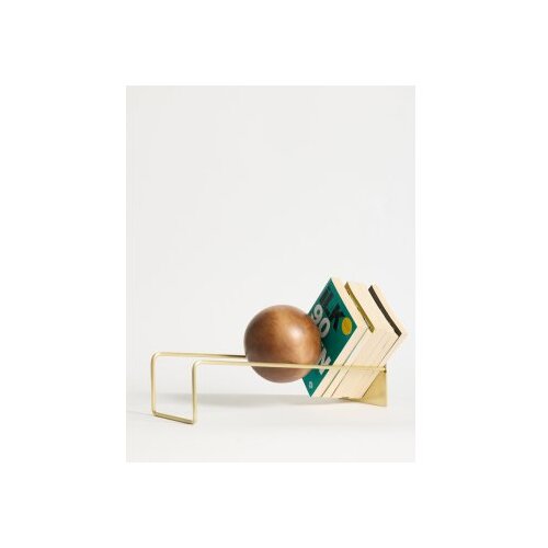 Hanah home Držač za knjige Toke 16.5 x 18 x 49 cm, Crni Slike