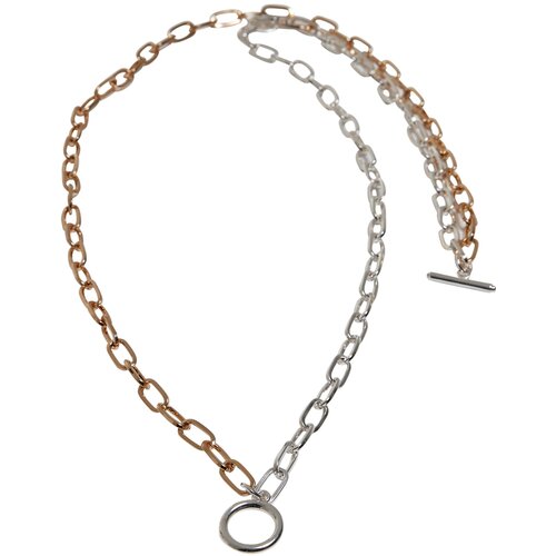 Urban Classics Accessoires Two-tone layered gold/silver necklace Cene